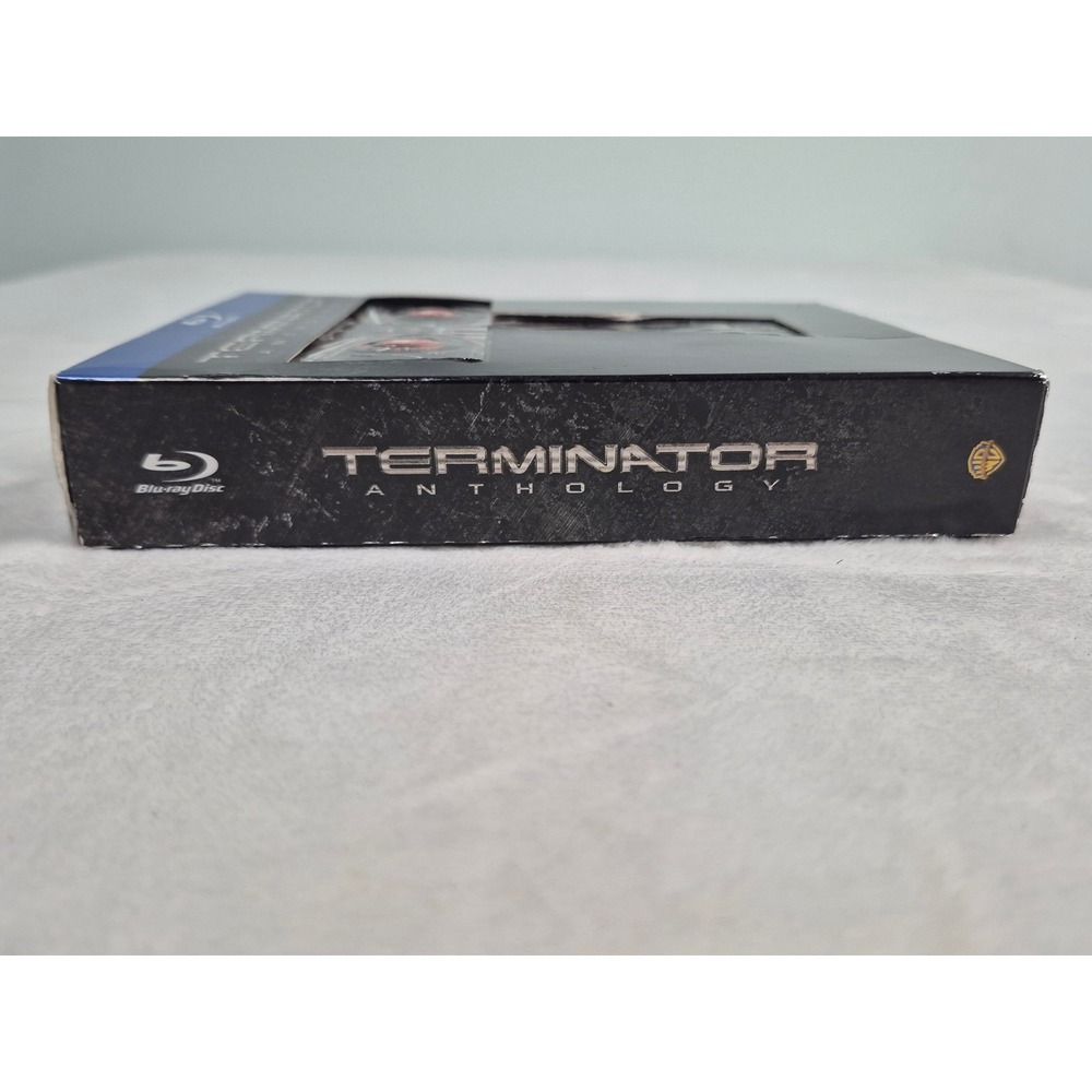 Blu-ray Terminator Anthology 5-Disc Black Sci-Fi Box Set Collection